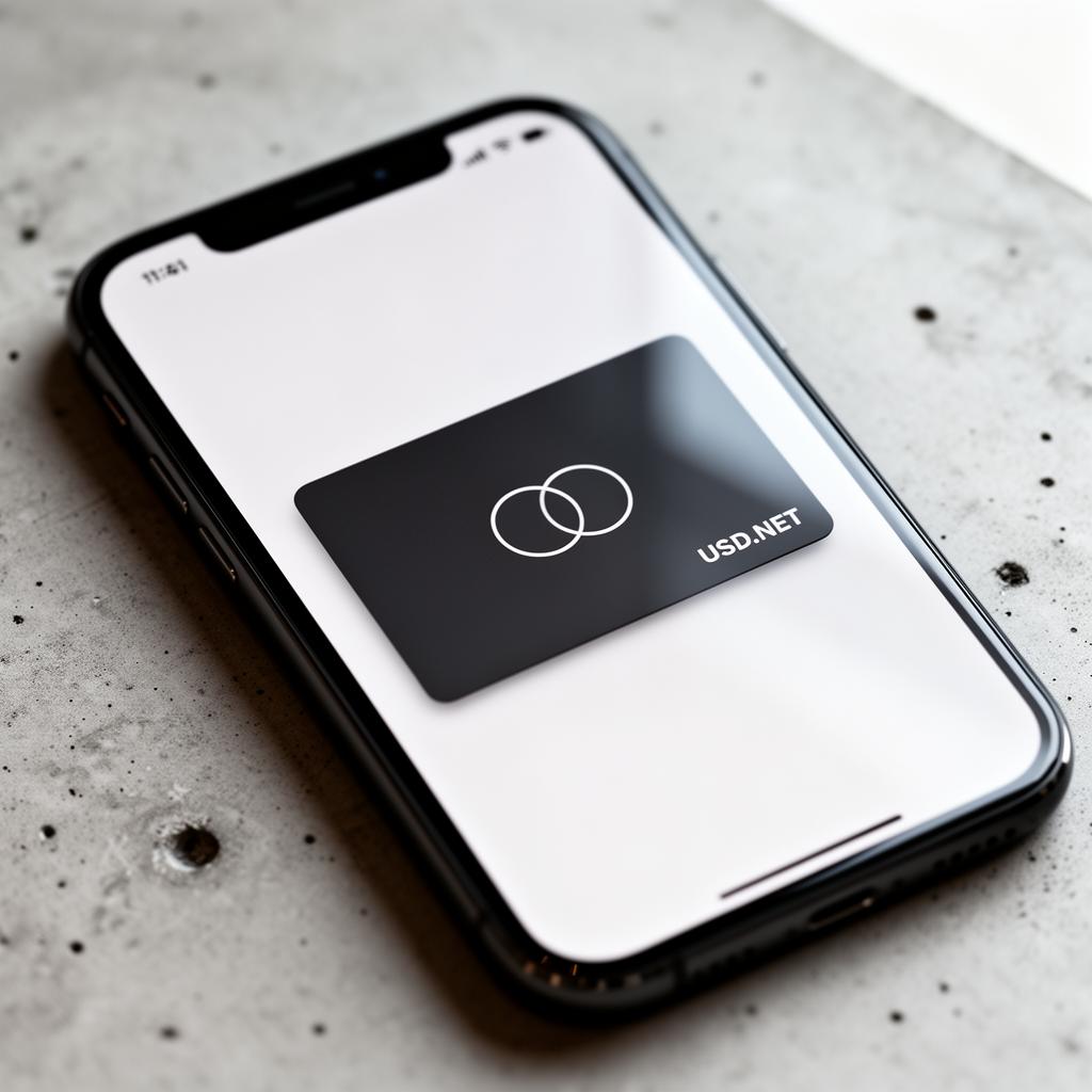 Phone showing a virtual Mastercard in a mobile wallet